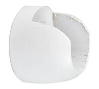 Soporte de pared y techo lateral Ideas wood (3,6 x 4,6 x 4,6 cm, Blanco)