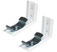 Soporte de persiana Vertical de Metal, abrazadera de montaje de 3 pulgadas, 2 piezas