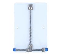 Soporte de placa de circuito PCB Accesorio de abrazadera seguro universal de acero inoxidable para reparación electrónica Soporte de placa base Material duradero resistente a
