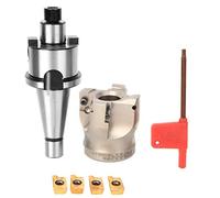 Soporte de portabrocas NT30-FMB22 + cortador 50 + insertos de fresado APMT1604, insertos de fresado 4PCS / 10PCS(1604APMT cutter 10 tablets)