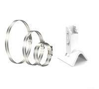 Soporte de poste de cámara de seguridad al aire libre para Eufy para solocam S340 E30 E42 LTE Cam S330 Compact No-Drill ABS Design