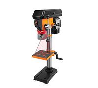 Soporte de prensa de taladro de mesa de 12 velocidades, máquina de taladro de mesa resistente para hierro, aluminio, madera, placa de plástico, portabrocas de 3 a 16 mm, herramienta fiable y versátil