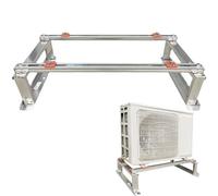 Soporte De Soporte Mini Dividido, Soporte De Suelo Mini Dividido De Acero Inoxidable, Soporte De Montaje En Piso Del Condensador, Base De Bomba De Calor For 9000-36000BTU(73x40x23cm/29x16x9in)