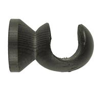 Soporte de techo Ideas Wood (Fume, Barras para las cortinas de Ø 28 mm)