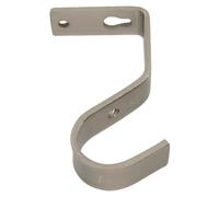 Soporte de techo (Plata, L x An x Al: 7,6 x 1,6 x 5,3 cm, Atornillado)