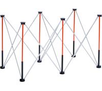 Soporte de trabajo plegable portátil, dimensiones 1266 x 665 mm. Soporte de trabajo plegable, capacidad de carga de 1135 kg