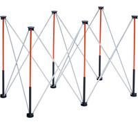 Soporte de trabajo plegable portátil, dimensiones 1267 x 665 mm. Soporte de trabajo plegable, capacidad de carga de 1135 kg