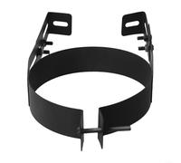 Soporte de tubo de chimenea de acero inoxidable ajustable para soporte seguro de pared compatible con chimeneas de 150 mm de diámetro, abrazadera de tubo estable para instalación de estufa de