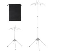 Soporte de vapor para ropa, colgador de ropa para planchar a vapor, altura ajustable, solución de planchado al vapor para chaquetas, pantalones, abrigos, vestidos, camisas, ropa