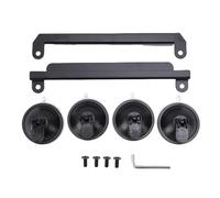Soporte de ventosa para plato, soporte de acero de aleación resistente, ahorro de espacio compacto para superficies de parabrisas de ventana de techo solar de coche