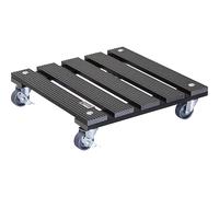 Soporte de WPC con ruedas para macetas Wagner, carga máx. 80 kg