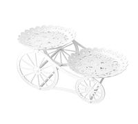 Soporte escalonado para cupcakes | Elegante en forma de - Soporte de exhibición para tartas de caramelo - para de cumpleaños, boda, bufé, tarde, reunión de té, chocolates, caramelos