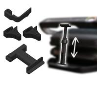Soporte espaciador V3 para Tefal/Rowenta Optigrill XL + clip de bloqueo + extensión + pies espaciador Soporte espaciador ayuda para barbacoa