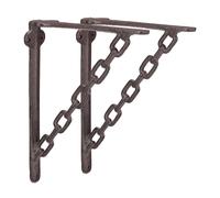 Soporte estanteria soportes para estantes escuadras decorativas vintage 0,4 kg