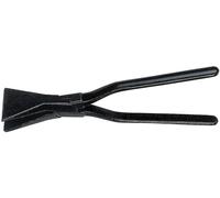 Soporte Falzzange, longitud 255 mm, ángulo de 90 grados, fabricado con polvo metálico, modelo ERDI