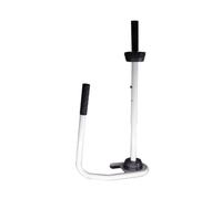 Soporte For Dispensador De Plástico Retráctil, Manual Acero Al Carbono Con Asas,Altura Ajustable 45-50 Cm,para Rollos Envoltura Paleta Núcleos 7,5 Diámetro