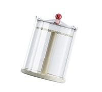 Soporte giratorio para llavero, organizador de múltiples capas, a prueba de polvo, transparente, materiales ABS resistentes para paquetes ciegos, soporte de exhibición de llaveros, talla única, como