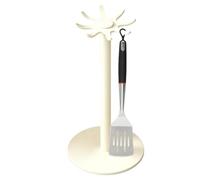Soporte giratorio para utensilios de cocina, organizador de espátulas | Estante para utensilios de encimera para servir espaguetis, cuchara ranurada, espátula, batidor, estante, despensa