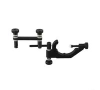 Soporte indicador de prueba de dial para fresadora Bridgeport, soporte de aleación de aluminio con abrazadera de 1-0.86 pulgadas, extensión de 0.00-12 pulgadas, se adapta a vástago de 0.16 pulgadas o