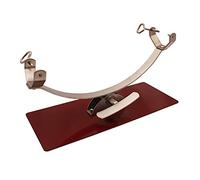 Soporte jamonero New Generation basculante con herraje Inoxidable y base de acero color cerezo