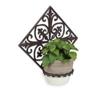 Soporte macetas 34,5 cm 1,4 kg soporte plantas soporte para plantas rústico