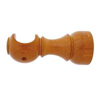 Soporte Madera Liso Abierto 28x128 mm. Teca