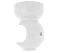 Soporte Madera Liso Techo 20x 68 mm. Blanco