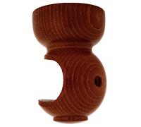 Soporte Madera Liso Techo 28x82 mm. Nogal