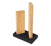 Soporte magnético para cuchillos STONEHENGE 4, granito / madera de roble, KAI