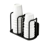 Soporte magnético para tazas, sin taladro, base estable y de gran capacidad | Soporte magnético para tazas de papel, para máquinas de café, dispensadores de agua, cocina, sala de té, oficina, escritorio