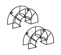 Soporte manguera colgador de mangueras resistente acero inoxidable 0,6 kg