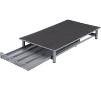 Soporte metálico resistente para cápsulas de café, con capacidad para 40 cápsulas grandes o 60 cápsulas pequeñas, ideal para amantes del café y máquinas de una sola taza