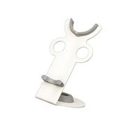 Soporte moderno y liso para secador de pelo para uso doméstico, fácil de herramientas, colocación segura de baño, soporte global para secador de pelo, compatible con varios modelos, hierro