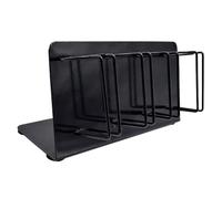 Soporte Negro de Acero para Inoxidable Recortadora Cabello | Rack de Pared, Organizador para Herramientas de Peinado, Mantiene las Máquinas Accesibles y Ordenadas