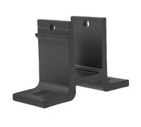 Soporte Negro de Montaje en Pared para Aluminio Toldos Retráctiles | Pieza de Repuesto para Exterior, Instalación Versátil en Superficies, Alta Capacidad de Carga y Recubrimiento Mejorado