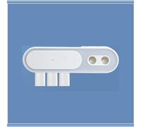 Soporte para 2 cepillos de dientes con dispensador automático de pasta Joybos