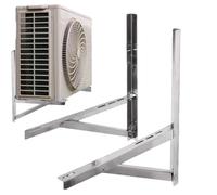 Soporte para Aire Acondicionado Acero Inoxidable, Soporte Plegable para | Montaje de Pared para Aire Acondicionado Para condensador y calefactor de mini split sin conductos