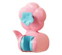Soporte para alcachofa de ducha extraíble con diseño de flores | Soporte para alcachofa de ducha de pared extraíble ajustable con ventosa para niños, montaje en pared, baño