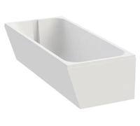 Soporte para bañera Schedel SUPERIO, con 1 lado recto y 1 lado inclinado, dimensiones de la bañera: 160 x 70 cm