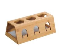 Soporte Para Botellas De Agua De Bambú Escurridor Soporte Para Botellas