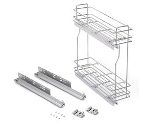 Soporte para botellas Emuca SupraMax, lateral, extensible, con sistema de cierre automático, modelo modular