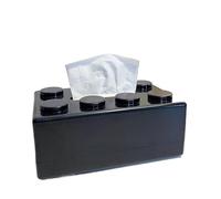 Soporte para caja de pañuelos, Caja de pañuelos, Caja de pañuelos en forma de bloque, soporte de papel for montaje en pared, caja de almacenamiento de toallas faciales impermeable for baño, cajas de p