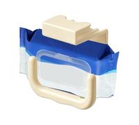Soporte para Ćaja de pañuelos de pared - Dispensador de pañuelos | Soporte de pared para Pañuëlos faciales de ABS, dispensador de toallas de papel y estante organizador de servilletas para cocina y ba