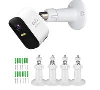 Soporte para cámara Eufy,soporte de pared para cámara EufyCam 2 Pro/2c Pro/2/2C/Eufy E/SoloCam S40,para Arlo/Ring/Wyze cámara, soporte de seguridad ajustable a 360 grados para uso interior y exterior