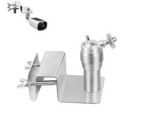 Soporte para Canalones Lonnky para Panel Solar Eufy y Arlo - Ajustable de Acero Inoxidable sin Perforar, Tornillo 1/4" Compatible - Montaje Resistente para Máxima Luz Solar