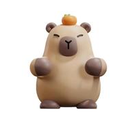 Soporte para cepillo de dientes de pared, 6 x 3 cm, adhesivo Capybara | Capybara Design - Soporte para cepillo de dientes divertido para llaves, cinta de afeitar, espejo, ducha, caravana, baño