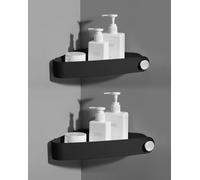 Soporte para cepillos de dientes, juego de 2 unidades, con adhesivo resistente, acero inoxidable y plástico, color , para baño y cocina