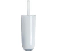 Soporte para cepillos Excelsa con cepillo Spa, 10,5 x 37 x 10,5 cm, plástico, color blanco