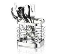 Soporte Para Cesta De Secado De Utensilios, Rejilla Para Secado De Utensilios De Acero Inoxidable, Cubiertos, Cubiertos, Soporte Para Carrito, Organizador De Cesta, Cesta De Drenaje, Montaje(S-silver)