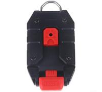 Soporte para cinta métrica, clip para cinturón, cierre de plástico resistente para herramientas, accesorio de 1.73 pulgadas